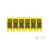Te Connectivity Headers & Wire Housings Feed Thru Wo Tab 6P L.R. Yellow 20 Awg 3-640600-6